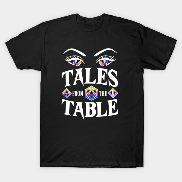 Tales from the Table White Logo T-Shirt by Tales from the Table